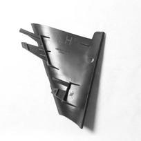 Front Bumper Tow Hook Cover Cap For Tesla Model S 1057850-00-C 1057845-00-C 1057845 2016- Right/Left car accessories Left