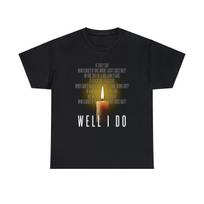 Vienas Daugiau Šviesos Linkin Park Tekstas Unisex Sunkaus Medvilnės Marškinėliai L