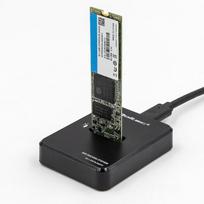 Qoltec M.2 SATA | NGFF | USB 3.1 SSD diskų doko stotelė