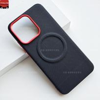 For OPPO Reno 15 Pro Case Fashion Magnetic For MagSafe Matte Fine Grain Leather Cover Simple Fingerprint-Resistant Bumper OPPO Reno15 Pro juoda