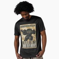 The Urbanmech Mechwarrior MWO Mech Combat RPG Gift t shirt for gamer Battletech Graphic clothes Short sleeve All size tops S