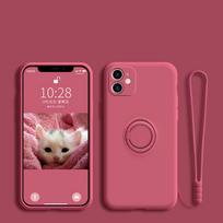 Skysto silikono žiedo laikiklio dėklai, skirti Huawei P60 P50 P30 P40 Lite Mate 50 40 Honor 90 Pro Nova 7SE, minkštas magnetinis automobilio laikiklio dangtelis Honor 90