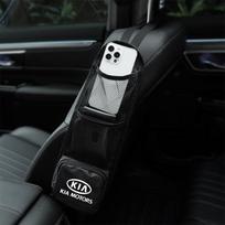ABCDEH1 Car Seat Side Organizer Bag Auto Mesh Storage Pocket For Kia Sportage Cerato Optima K2 K3 K4 K5 Rio Picanto Soul Car Accessories