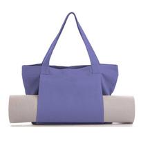 Lightweight Yoga Mat Carry Bag Foldable Pilates Mat Case Multifunctional Yoga Bag  Fitness violetinė