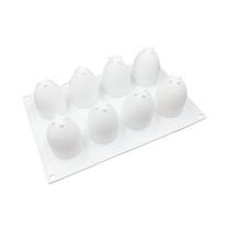 Odorless Easter Egg Mold 8 Holes Eggs Mould Chocolate Silicone Mold  Cooking 8 Holes