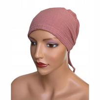 Chustka Damska Aga 031 Z Muślinu Turban Wiosenny Także Po Chemioterapii