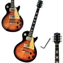 V-Tone Glp39 Sbt Elektrinė Gitara 4/4 Les Paul 39  Hh Sunburst Šešiakampis Raktas