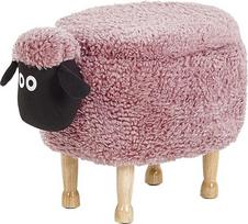 Vaikiškas pufas Beliani Sheep, rožinis