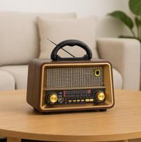 Nešiojamas radijo imtuvas stilingas retro radijas