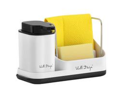Duka virtuvės organizatorius su skysčių dozatoriumi Vialli Design Livio Duo, baltas