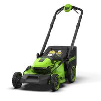 Akumuliatorinė savaeigė vejapjovė Greenworks LM5104SA1; 40 V; 51 cm (be akumuliatoriaus ir pakrovėjo)