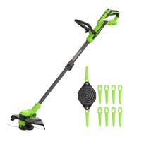 Akumuliatorinė žoliapjovė Greenworks ST3002A2; 24 V; 30 cm (be akumuliatoriaus ir pakrovėjo)