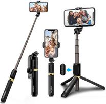 Asmenukių lazda ("Selfie sticks") moderni asmenukių lazda, black edition