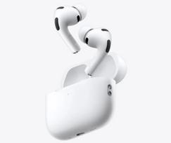 air pro modernios belaidės ausinės su įkrovimo dėklu