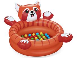 Pripučiamas baseinas Bestway Playful Red Panda, 107cm x 94cm x 58cm