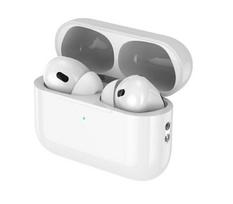 komfortiškos belaidės bluetooth ausinės, baltos