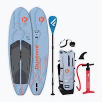 Pripučiamos SUP irklentės rinkinys DUOTONE iSUP Flow Air SLS 10'4 2026 cyan blue