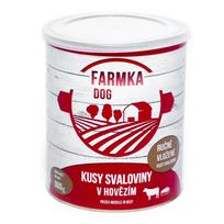 FARMKA dog su raumeniniu skardine 800 g, 8 vnt.