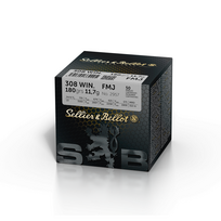 Sellier&Bellot .308 Win. FMJ 180gr,  11,7g 50 vnt.