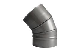 Kaminų alkūnė WADEX 115, D130 mm 45°