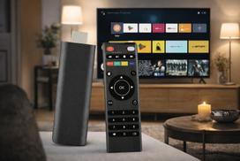 Išmaniojo (Smart TV) ir televizoriaus priedas Išmanusis TV transliacijos įrenginys