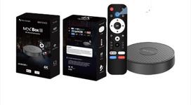 Išmaniojo (Smart TV) ir televizoriaus priedas Išmaniosios televizijos priedelis MX10-K3