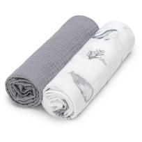 T-TOMI BIO Muslin Diapers medžiaginės sauskelnės Gerda 2 vnt.