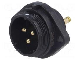 SP21 | socket | male | PIN: 3 | IP68 | screw terminal | 500V | 1.5mm2 | 30A