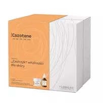 FLOSLEK_SET BetaCAROTENE aliejus su beta karotinu 30ml + dieninis ir naktinis kremas nuo raukšlių 50ml