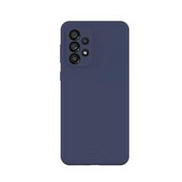 Nugarėlės dėklai Evelatus Samsung Galaxy A33 5G Premium Soft Touch Silicone Case Midnight Blue