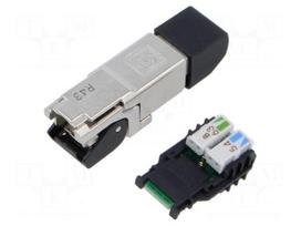 Connector: RJ45 | plug | PIN: 8 | Cat 6a | shielded | 8p8c | 5.5÷10mm | IDC