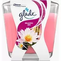 „Glade Relaxing Zen Candle“ (Japonijos sodas) – aromatinė žvakė, 70,0 g