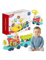 WOOPIE BABY Locomotive Pusher Ride-on 2-in-1 Interactive Train