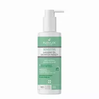 FLOSLEK_Sensitive švelnus veido prausiklis jautriai, alergijai linkusiai odai, 175 ml