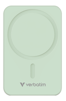 Powerbank Verbatim Charge N Go 20000mah Magnetic Wireless Charge Green