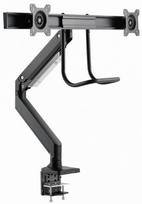 Monitor mount Gembird Desk Mounted Adjustable Monitor Arm for 2 Monitors