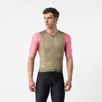 Castelli CORRETTO / Elmwood/Rosa Giro-White / dviratininko marškinėliai (M)
