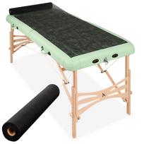 Neaustinė medicininė ruloninė paklodė 70 cm × 50 m 18 g/m², juoda