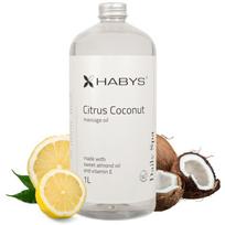Masažo aliejus HABYS Daily Spa Citrus Coconut, 1 l