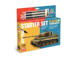Italeri - Pz. kpfw. VI Tiger I Ausf.E dovanų komplektas, 1/56, 75002
