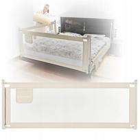 PRIMABOBO Apsauginis lovos turėklas CLASSIC 160 cm vaikams, aukštas, smėlio spalvos