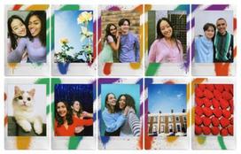 Momentinės fotoplokštelės instax mini SPRAY ART (10pl)