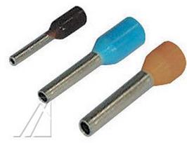 Antgalis laidui izoliuotas 1.5mm² juodas 8mm RoHS