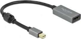 Delock Active mini DisplayPort 1.4 to HDMI Adapter 4K 60 Hz (HDR)