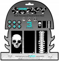 OXFORD vėjui atspari kaklo mova COMFY SKELETON, 3 vnt.