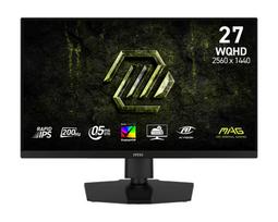 LCD Monitor|MSI|27 "|2560 x 1440 pixels|Wide Quad HD|Native aspect ratio 16:9|LCD|Flat|MAG274QPFE20