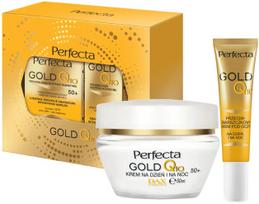 PERFECTA GOLD Q10 kosmetikos rinkinys 50+ kremas + kremas paakiams