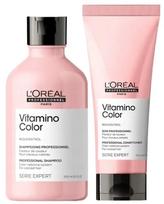 L'OREAL VITAMINO COLOR plaukų priežiūros rinkinys: šampūnas 300 ml + kondicionierius 200 ml