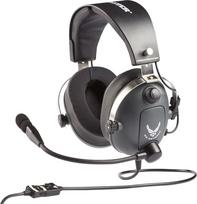 Thrustmaster T.Flight U.S. Air Force Headphones Wired Head-band Aviation/Air traffic control Black, Grey
