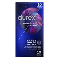 Durex Perfect Gliss Extra Lubrication – prezervatyvai 10 vnt.